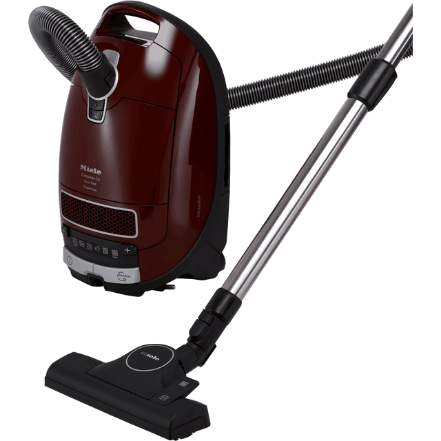 Miele Complete C3 Pure Red Cylinder Vacuum Cleaner - C Rated